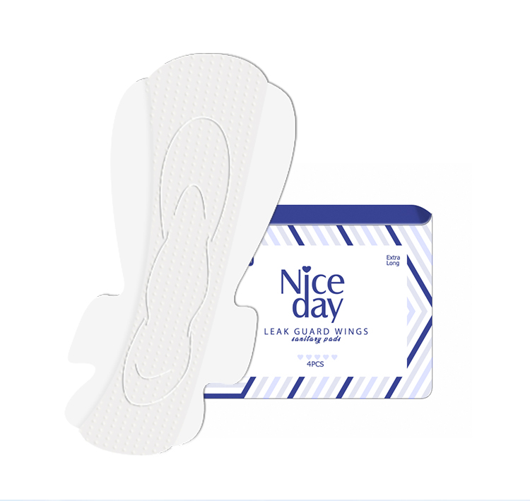 Ultra-thin non-woven sanitary pad regular feminine pad with SAP lady 0% fragrance and chlorine sanitary pad manufacturer NDE-2-285 Niceday