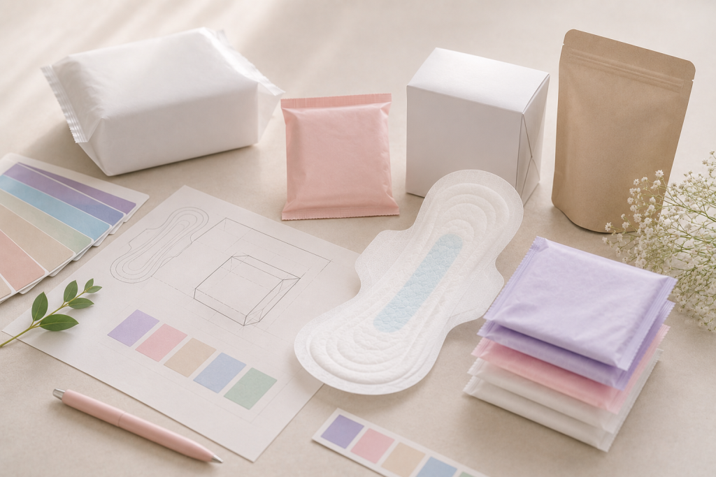 Custom Sanitary Pad Packaging Guide for Hygiene Product Brands