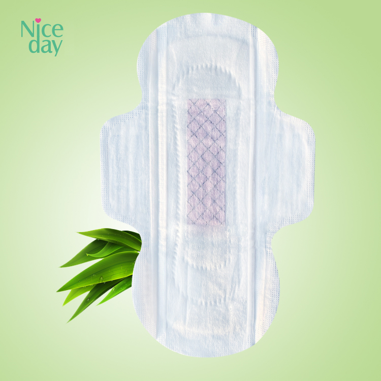 Bamboo fiber sanitary pad 