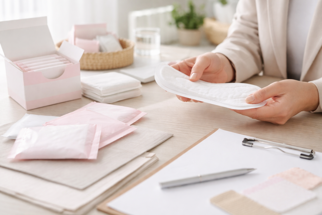 private label sanitary pad manufacturer evaluation cover image