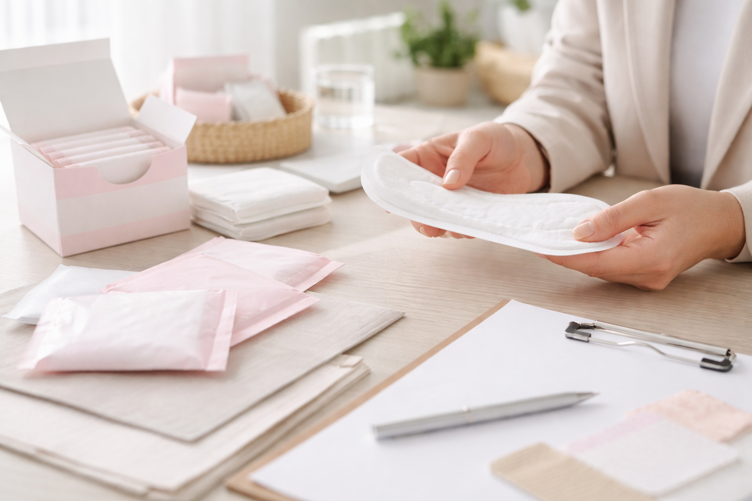 private label sanitary pad manufacturer evaluation cover image