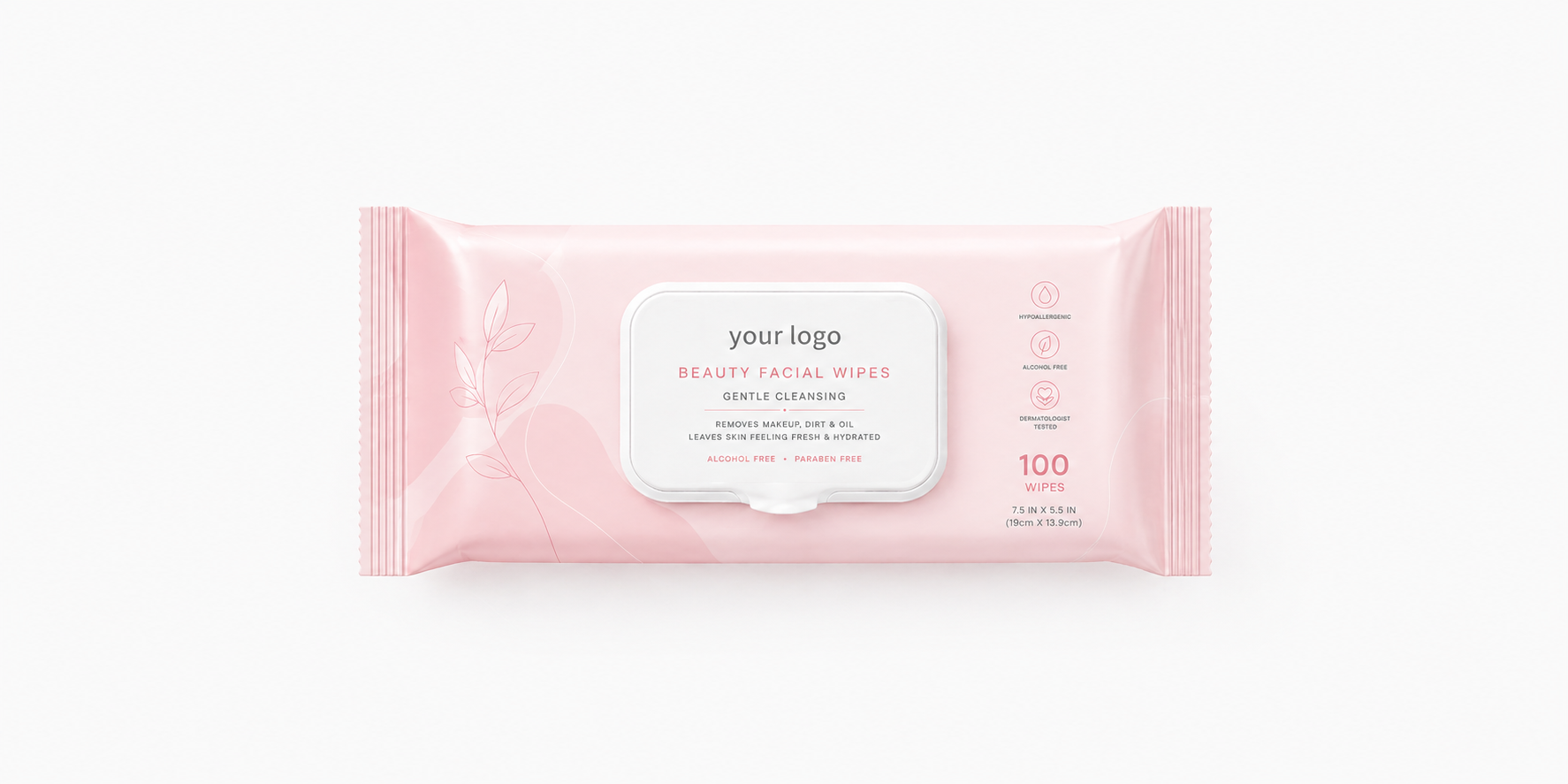 Beauty Facial Wipes OEM Private Label Manufacturer Niceday