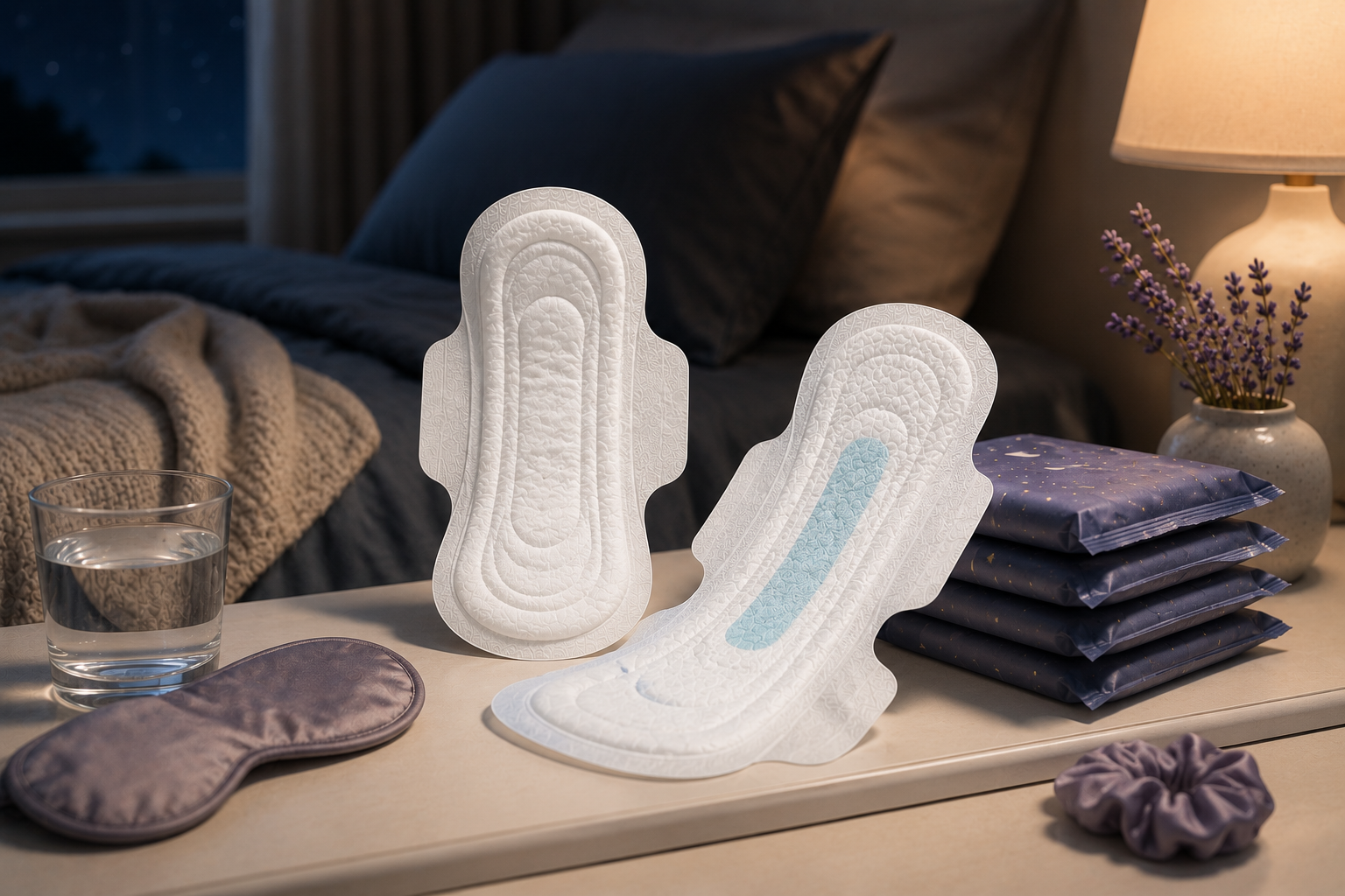 perimenopause heavy flow overnight pads