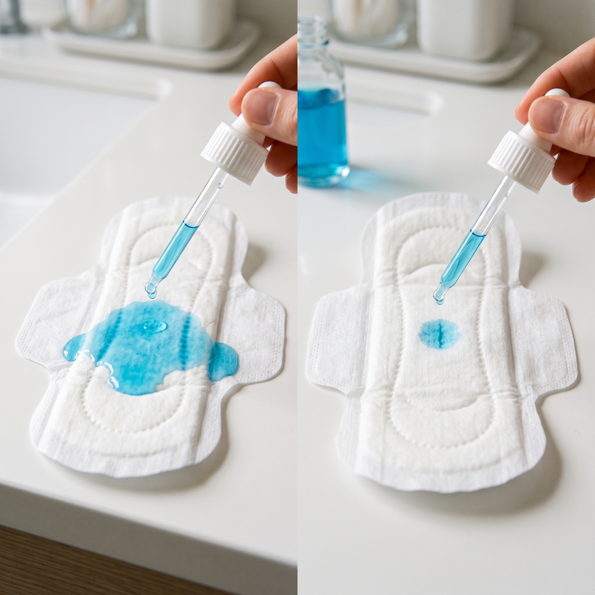 why pads leak absorption speed