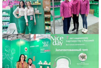 Niceday female team at international exhibitions in Russia and Italy
